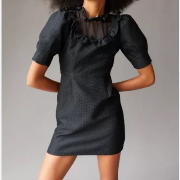 Sister Jane Dresses & Skirts - Sister Jane framed jacquard black dress new without tags small, Medium